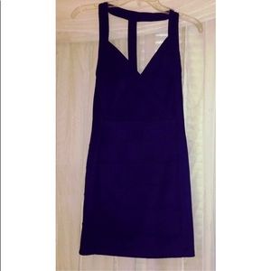 Sexy Navy Blue Body-con Tobi Bandage dress size M